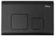 Кнопка змиву для інсталяції REA F BLACK MAT REA-E9854 фото 1