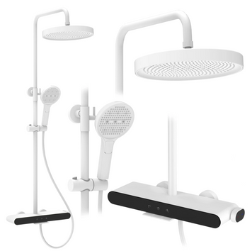 Душевой гарнитур REA FAREL WHITE REA-P0353 фото