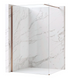 Душова стінка REA FLEXI 140 TRANSPARENT BRUSHED COPPER KPL-K99377 фото 1