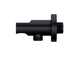 Душовий гарнітур прихованого монтажу Corsan LUGO BLACK + BOX чорний з термостатом Z03TBL фото 9