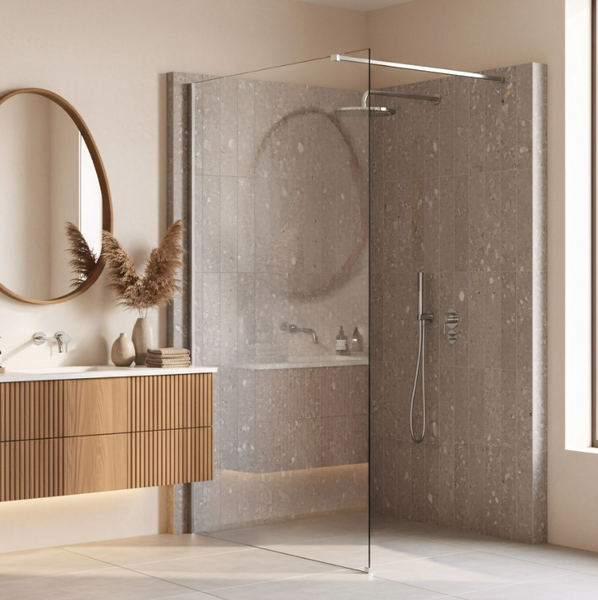 Душевая стенка REA FLEXI 70 TRANSPARENT CHROME KPL-K99068 фото