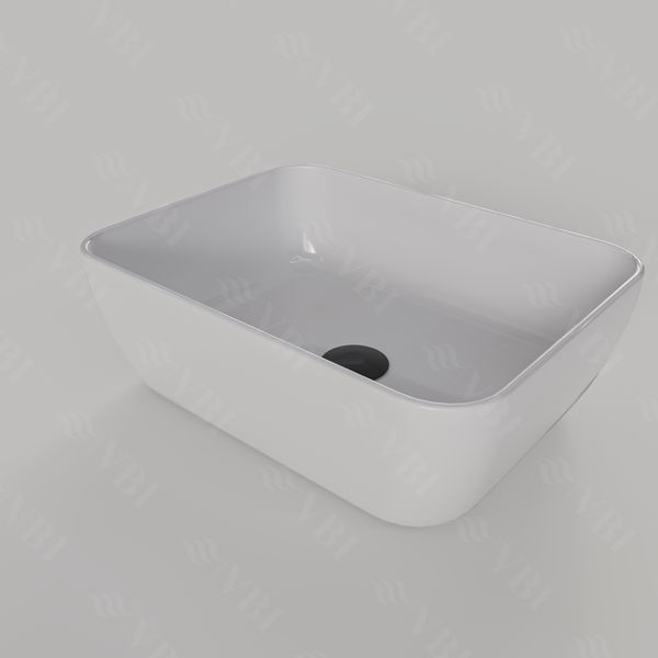 Умивальник (раковина) VBI PALERMO S WHITE накладний VBI-012301 фото