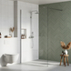 Душевая стенка REA FLEXI 70 TRANSPARENT CHROME KPL-K99068 фото 3