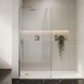 Душевая стенка REA FLEXI 70 TRANSPARENT CHROME KPL-K99068 фото 4