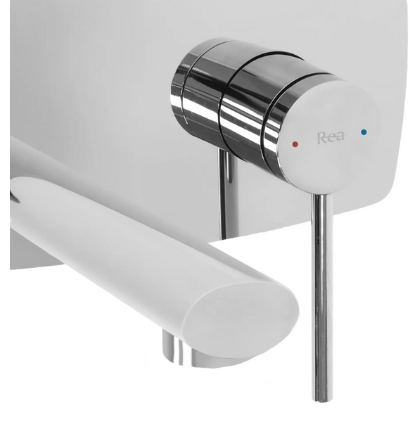 Смеситель для раковины (умывальника) REA OVAL CHROME + BOX скрытого монтажа * REA-B5124 фото