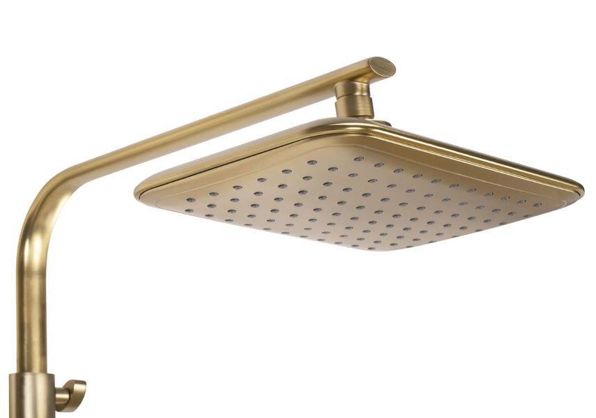 Душовий гарнітур REA TOM BRUSHED GOLD матове золото з термостатом REA-P5004 фото