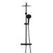 Душовий гарнітур YOKA BERGEN 25 BLACK з термостатом * BP.BERGEN-THERM-25-BLK фото 3