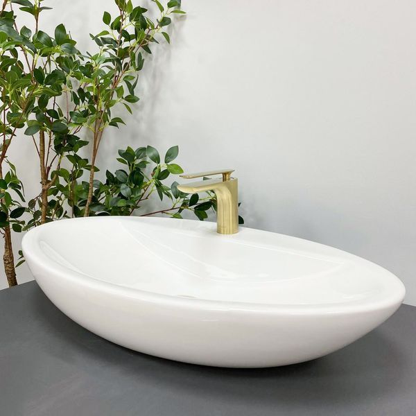 Умывальник (раковина) VBI CESENA WHITE накладной VBI-015501 фото