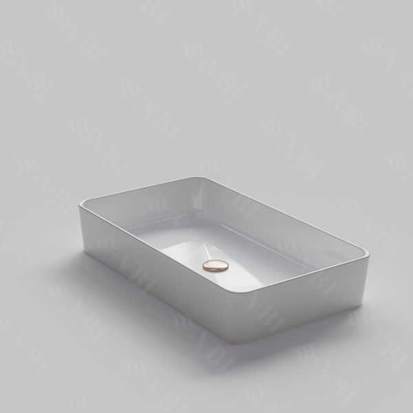Умывальник (раковина) VBI TRIEST WHITE накладной VBI-012700 фото