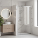 Душевая дверь REA PRIMO SWING 90 CHROME REA-K5056 фото 2