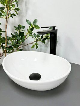 Умывальник (раковина) VBI PARMA S WHITE накладной VBI-011001 фото