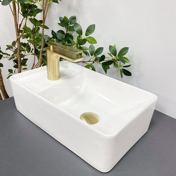 Умывальник (раковина) VBI LECCO WHITE накладной VBI-015603 фото