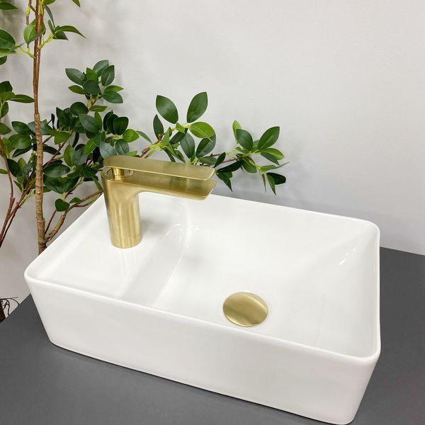 Умивальник (раковина) VBI LECCO WHITE накладний VBI-015603 фото