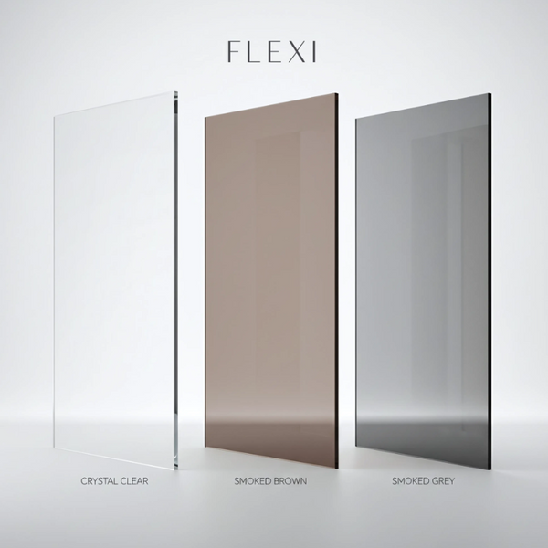 Душова стінка REA FLEXI 100 TRANSPARENT CHROME KPL-K99062 фото