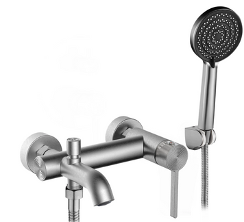 Змішувач для ванни REA FOSTER NICKEL BRUSHED з виливом REA-B6326 фото