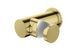 Змішувач для ванни та душу KOHLMAN EXPERIENCE BRUSHED GOLD настінний з виливом KPL-QW110EGDB фото 5