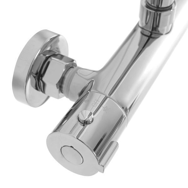 Душовий гарнітур REA BLISS CHROME хром з термостатом REA-P8805 фото