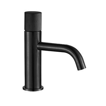 Змішувач для раковини VBI MILANO DUO BLACK низький VBI-050100BL-H02BL фото