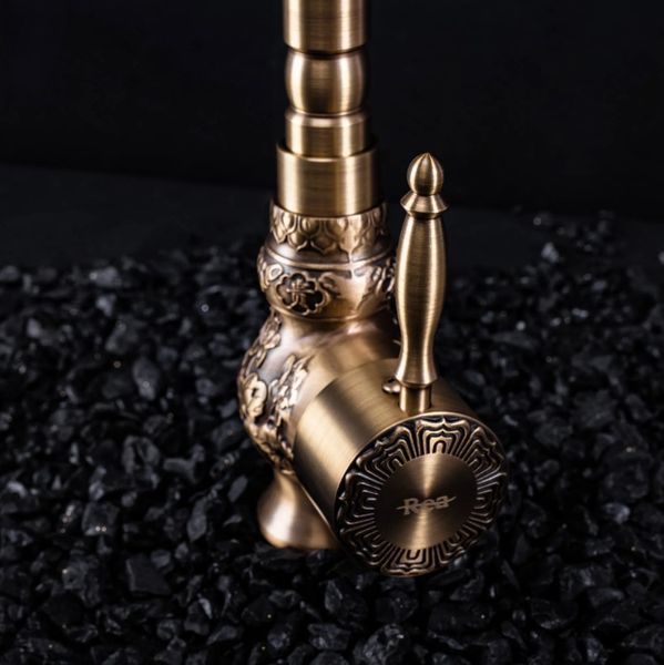 Смеситель для кухни REA VENICE ANTIQUE BRONZE REA-B2500 фото