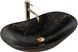 Умивальник (раковина) REA ROYAL 60 BLACK MARBLE MATТ накладний REA-U7478 фото 1
