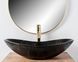 Умивальник (раковина) REA ROYAL 60 BLACK MARBLE MATТ накладний REA-U7478 фото 3