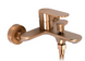 Змішувач для ванни та душу REA DROP BRUSHED COPPER з виливом REA-B6397 фото 4