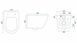 Подвесной унитаз REA CARLOS FLAT RIMLESS SHINY AIAX белый REA-C6385 фото 5