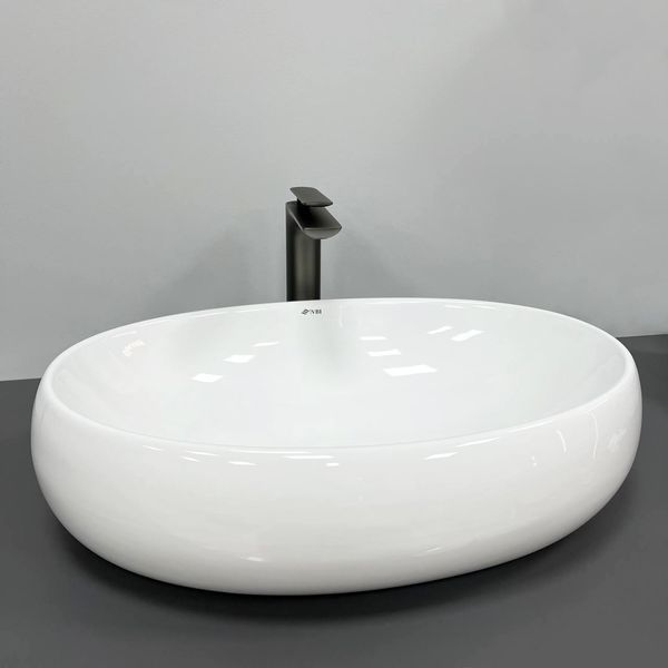Умывальник (раковина) VBI VENETO M WHITE накладной VBI-012802 фото