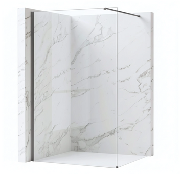 Душевая стенка REA FLEXI 110 TRANSPARENT TYTAN KPL-K99464 фото