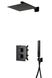 Душовий гарнітур прихованого монтажу Corsan ADOUR BLACK+BOX чорний з термостатом Z01TBL фото 15