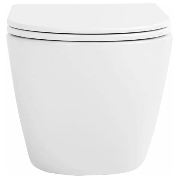 Подвесной унитаз REA CARLO MINI TORNADO PRO WHITE REA-C8770 фото