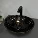 Умивальник (раковина) VBI PARMA MARBLE BLACK GLOSSY накладний VBI-011004 фото 2
