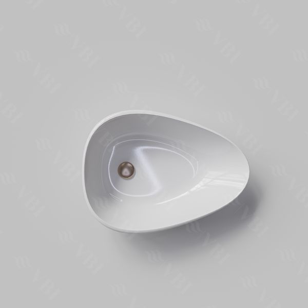 Умивальник (раковина) VBI TRENTO 55 WHITE накладний VBI-011900 фото