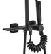 Душовий гарнітур REA HELIX BLACK чорний з виливом REA-P6618 фото 4