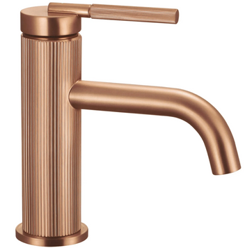Змішувач для раковини (умивальника) REA ARGON BRUSHED COPPER низький REA-B2089 фото