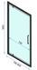 Душова кабіна REA RAPID SWING 80x80 BLACK REA-K6421 + REA-K6408 фото 6