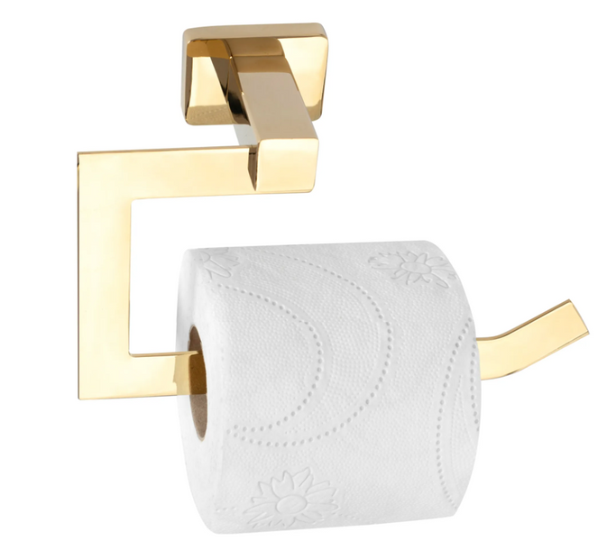 Тримач для туалетного паперу REA ERLO 04 GOLD золотий REA-80011 фото