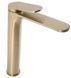 Смеситель для раковины (умывальника) REA MARCO BRUSHED GOLD высокий REA-B4895 фото 2